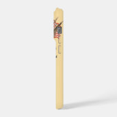 WW1 US Doughboy poster art iPhone Hülle (Linke Seite)