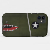 WW2アメリカ陸軍戦闘機迷彩（シャークマウス） Case-Mate iPhone HÜLLE (Rückseite (Horizontal))