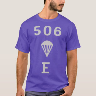 WW2 506 pir Easy Company Flagge T-Shirt