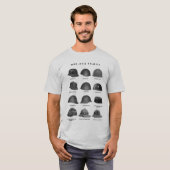 WW2 - Axis Helmets T-Shirt (Vorne ganz)