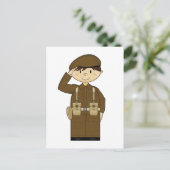 WW2 British Army Private Postcard Postkarte (Stehend Vorderseite)
