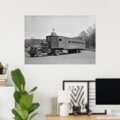 WW2-Bus-Anhänger, 1942 Poster (Heimbüro)