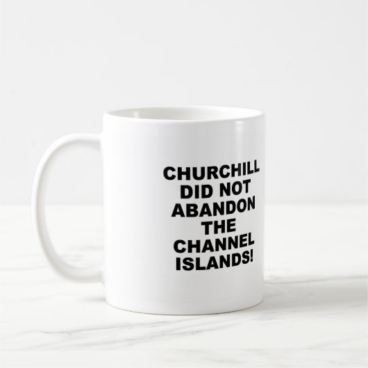 WW2 Channel Islands Tasse (Links)