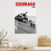 WW2 COURAGE - TBF Avenger Poster (Küche)