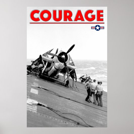 WW2 COURAGE - TBF Avenger Poster (Vorne)
