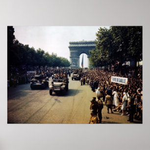 WW2 Ehrenrunde, 1944 Poster