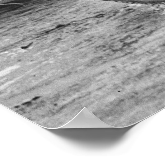 WW2 Flugzeug und Crew: 1940er Poster (Ecke)