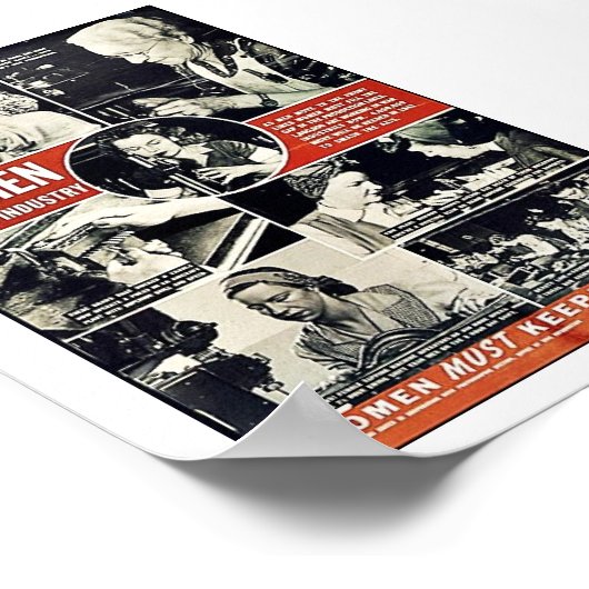 WW2 Frauen Poster (Ecke)