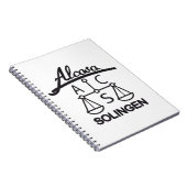 WW2 German Alcoso Notizblock (Rechte Seite)