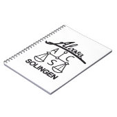 WW2 German Alcoso Notizblock (Linke Seite)