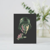 WW2 German Soldier Postkarte (Stehend Vorderseite)
