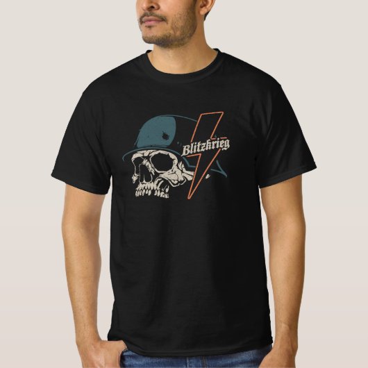 WW2 Germany Blitzkrieg Vintage T-Shirt (Vorderseite)