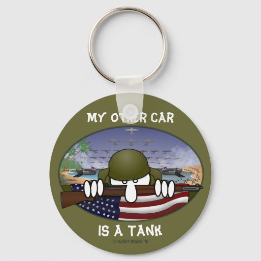 WW2 Kilroy Schlüsselanhänger (Vorderseite)