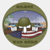 WW2 Kilroy Sticker (Vorderseite)