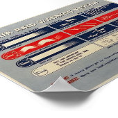 WW2 "Luftfeuerungsanlage" - Sicherheit der Heimat Poster (Ecke)