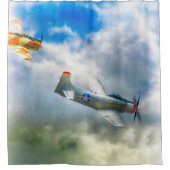 WW2 LUFTKRAFTFAHRZEUGE DUSCHVORHANG (Vorderseite)