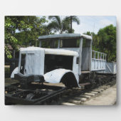 WW2 Militärzug an der Kwai-Brücke Fotoplatte (Vorderseite)