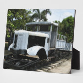 WW2 Militärzug an der Kwai-Brücke Fotoplatte (Seite)