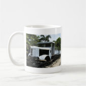 WW2 Militärzug an der Kwai-Brücke Kaffeetasse (Links)