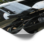 WW2 Militärzug an der Kwai-Brücke Poster (Ecke)