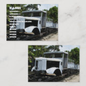 WW2 Militärzug an der Kwai-Brücke Visitenkarte (Vorne/Hinten)