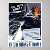WW2 Navy Poster (Vorne)