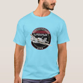 WW2 P-40 Warhawk-Flugzeug T-Shirt (Vorderseite)