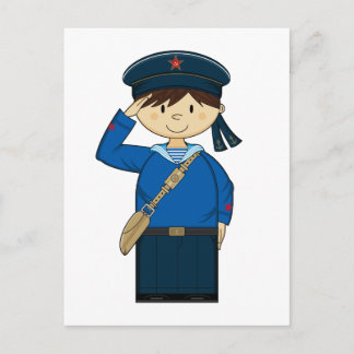WW2 Russische Seefahrer-Postkarte Postkarte