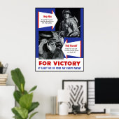 WW2 Siegposter — Grenze Poster (Heimbüro)