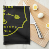 WW2 Trench Battlefield Metal Detecting Club Geschirrtuch (Viertel Falte)