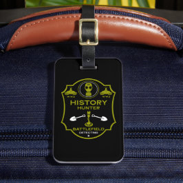 WW2 Trench Battlefield Metal Detectorist Gepäckanhänger