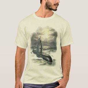 WW2-U-Boot-Deutsches-U-Boot-T-Shirt T-Shirt