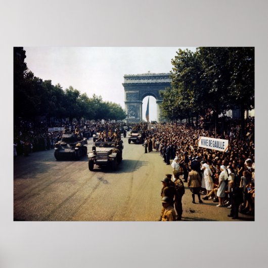 WW2 Victory Lap, 1944 Poster (Vorne)