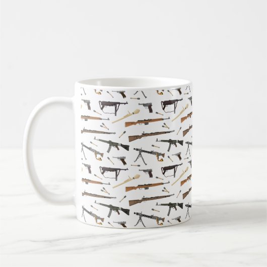 WW2-Waffen Kaffeetasse (Links)