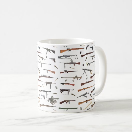 WW2-Waffenmuster Kaffeetasse (VorderseiteRechts)