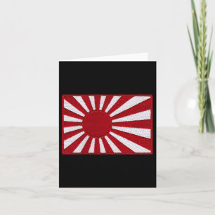 WW2 War Flag Japan Flag Kiste Retro Vintager Patch Karte