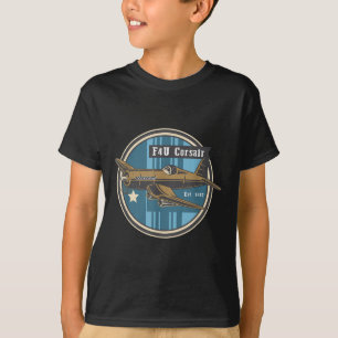WW2 Warplane F4u Korsair Der Flugzeugträger WW2 T-Shirt