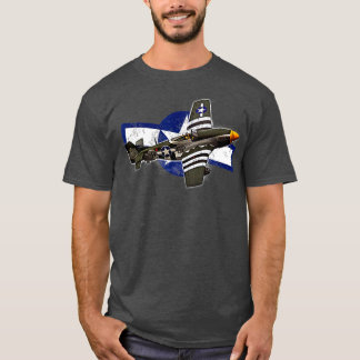 WW2 Warplanes Warbirds P51 Mustang 1 T-Shirt