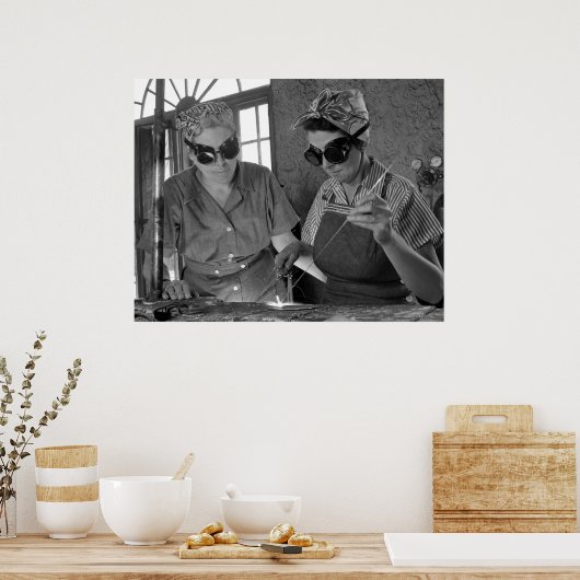 WW2 Welders: 1942 Poster (Küche)