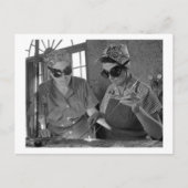 WW2 Welders, 1942 Postkarte (Vorderseite)