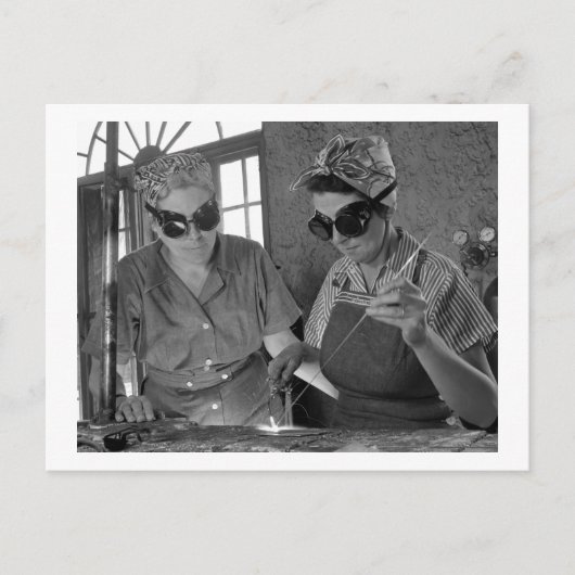 WW2 Welders, 1942 Postkarte (Vorderseite)