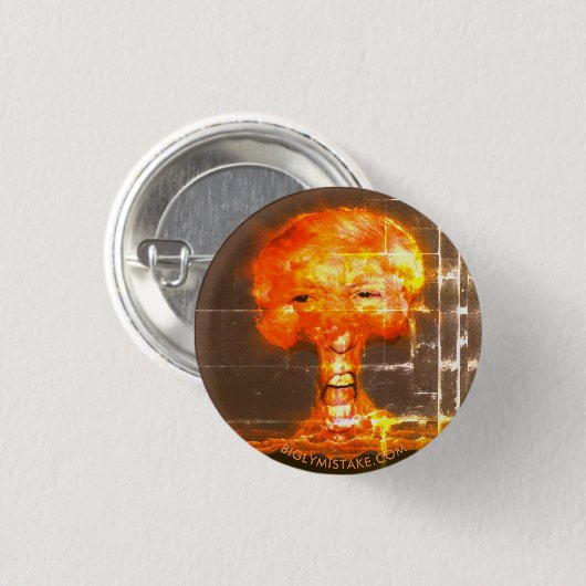 WW3 DAS RATINGES IST YUGE! BUTTON (Vorne & Hinten)