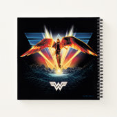 WW84 | 80's Retrowave Wonder Woman Graphic Notizblock (Rückseite)