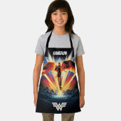 WW84 | 80's Retrowave Wonder Woman Graphic Schürze (Insitu)