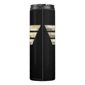 WW84 | Golden Wonder Woman Logo Thermosbecher (Rückseite)