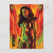 WW84 | Red-Orange Wonder Woman Kaleidoscope Einladungspostkarte (Vorderseite)
