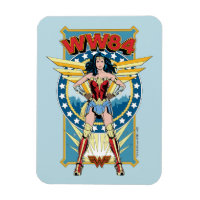WW84 | Retro Comic Wonder Woman Charakter Abzeiche