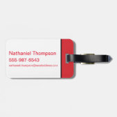 WW84 | Rett The Day Wonder Woman Retro Comic Art Gepäckanhänger (Rückseite horizontal)