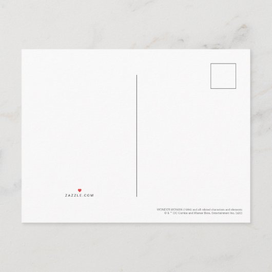 WW84 | Rosa Barbara Ann Minerva Kaleidoskop Einladungspostkarte (Rückseite)