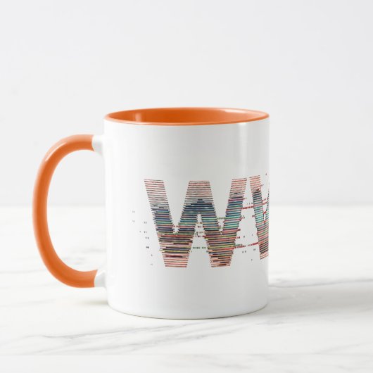 WW84 | Statisches TV-Logo Tasse (Links)